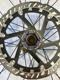 Titanium 6-Bolt Brake Rotor Bolts – Rainbow – 12 Pack