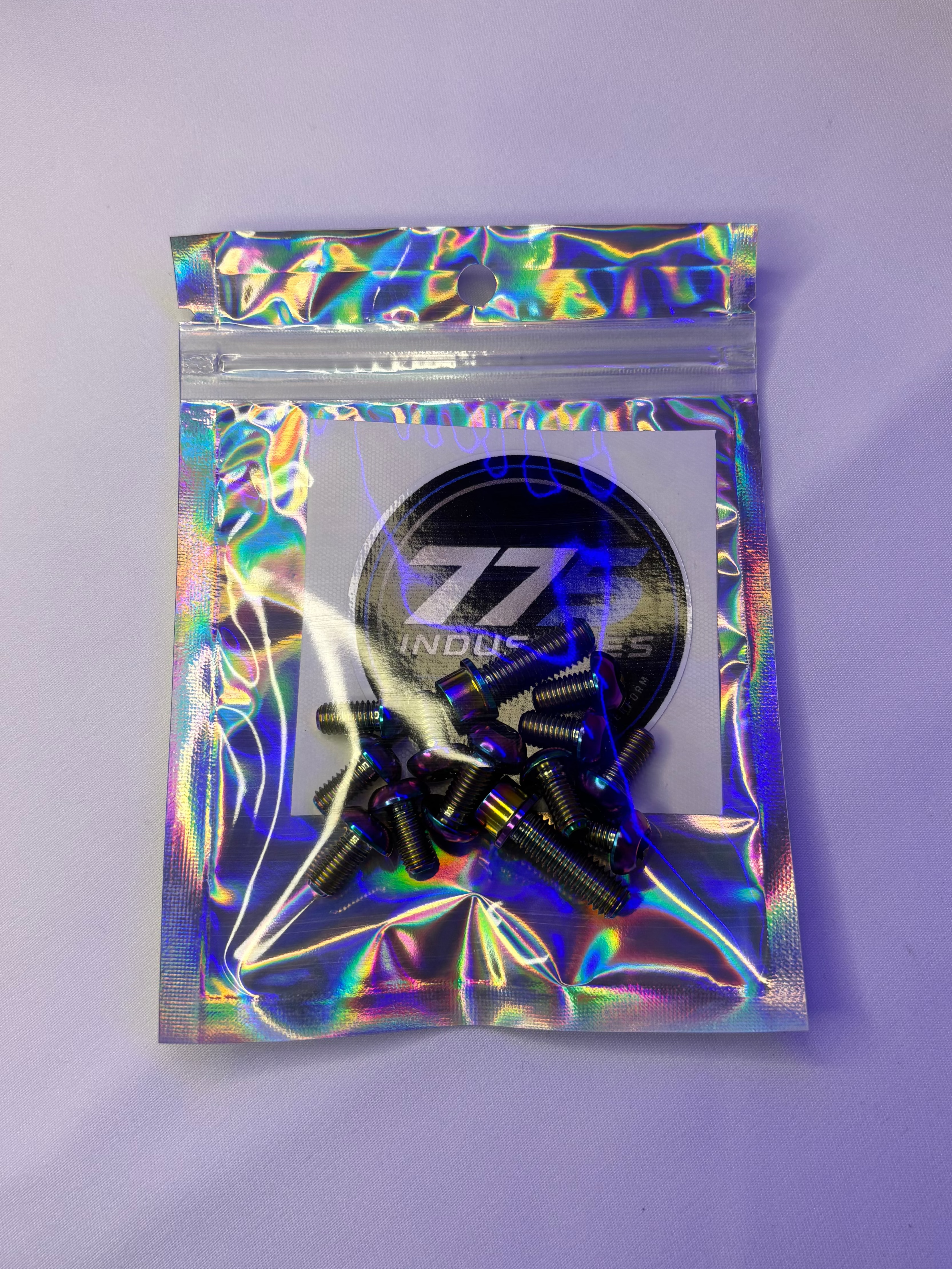 Titanium Brake Upgrade Kit – Rainbow – 14 Piece